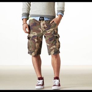 American Eagle Camo Camouflage Cargo 